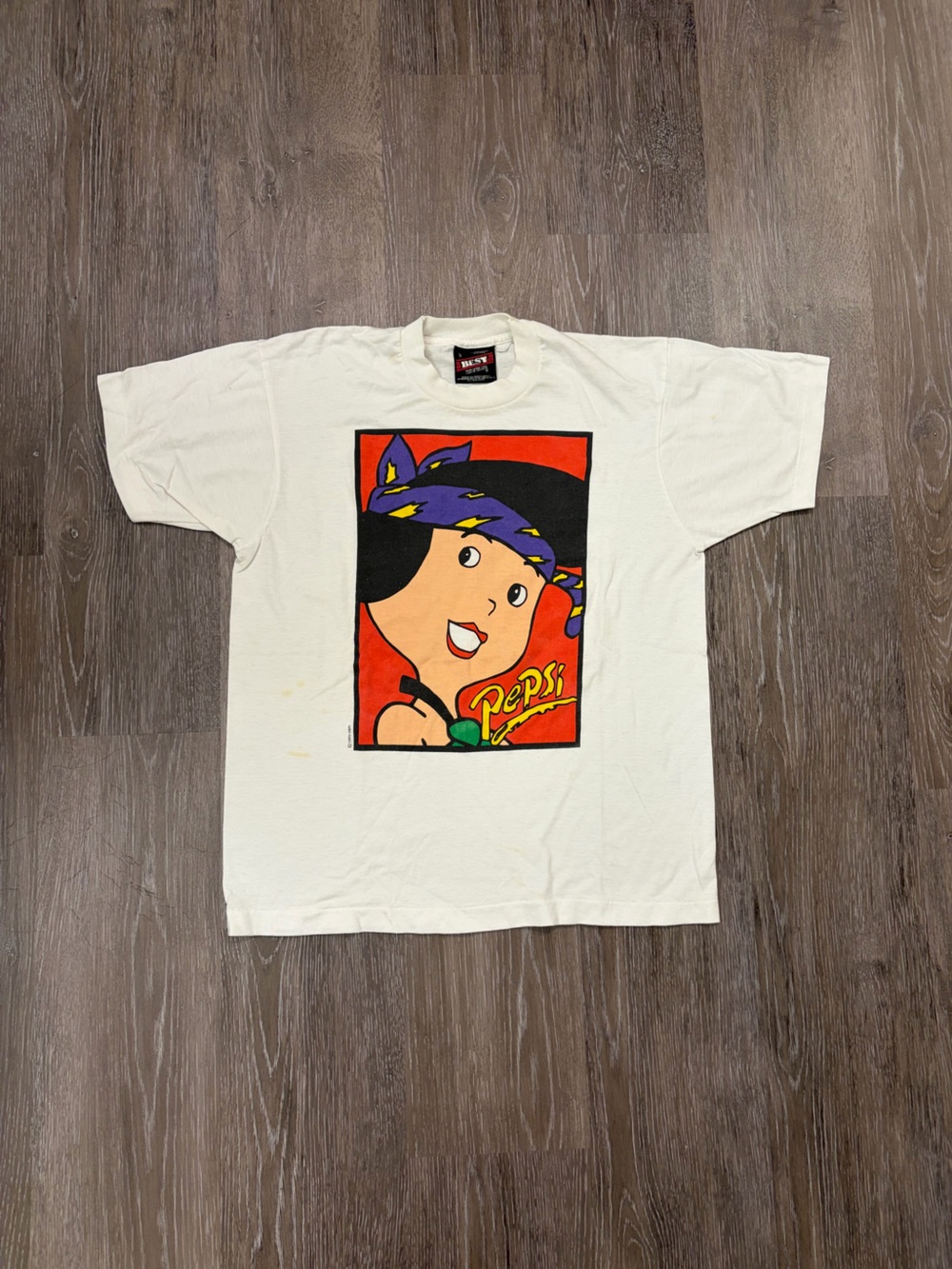 Vintage Flinestone Pepsi Graphic Tee